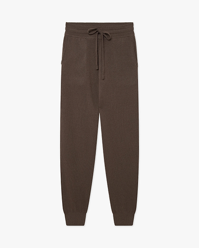 Women's Salò Joggers - Brown Cashmere
