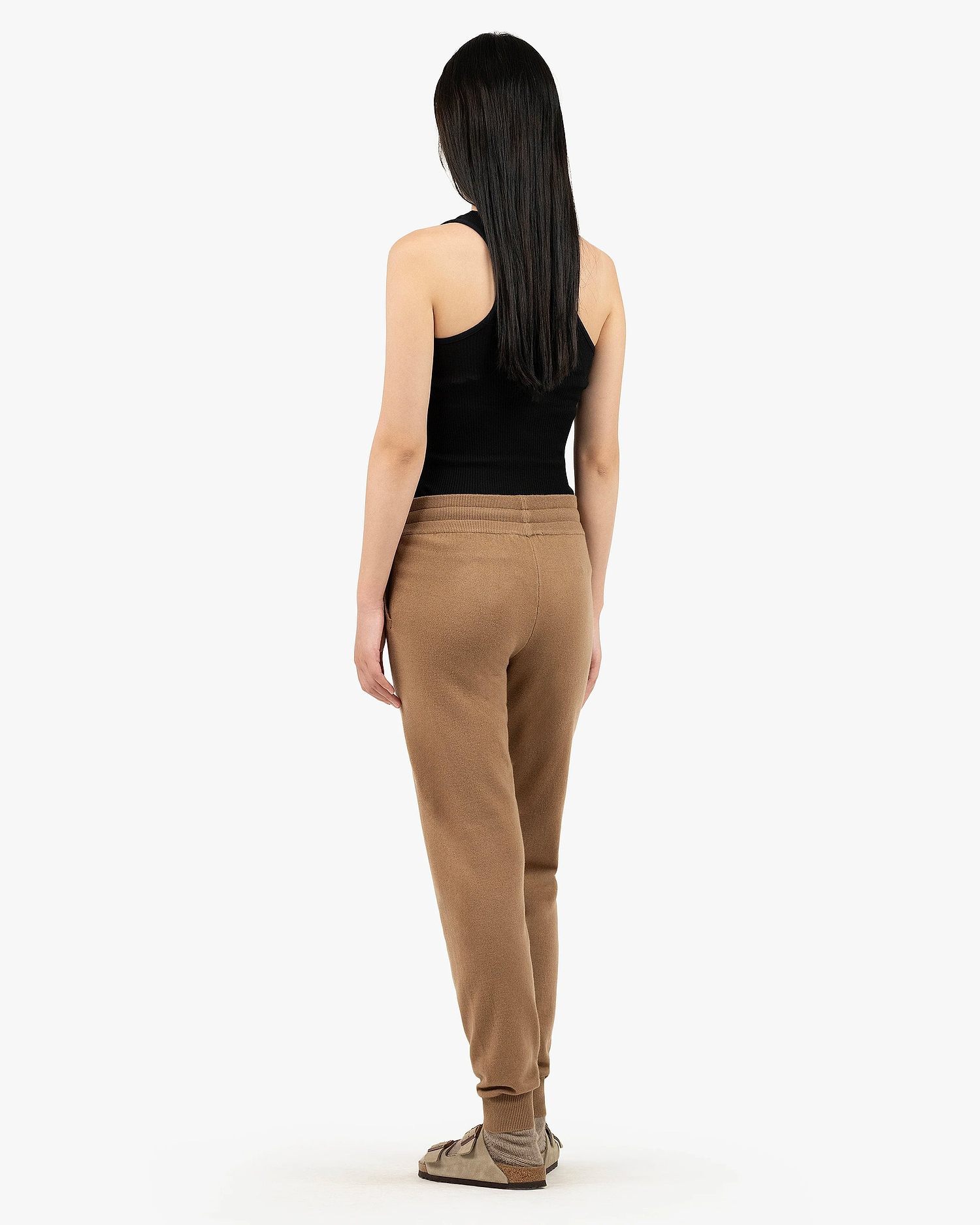 Women's Salò Joggers - Camel Cashmere
