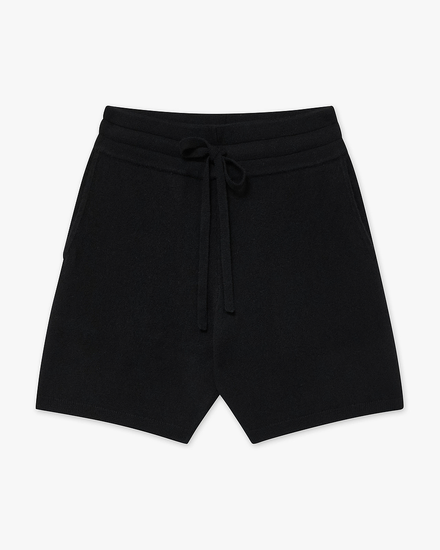 Salò Shorts - Black Cashmere