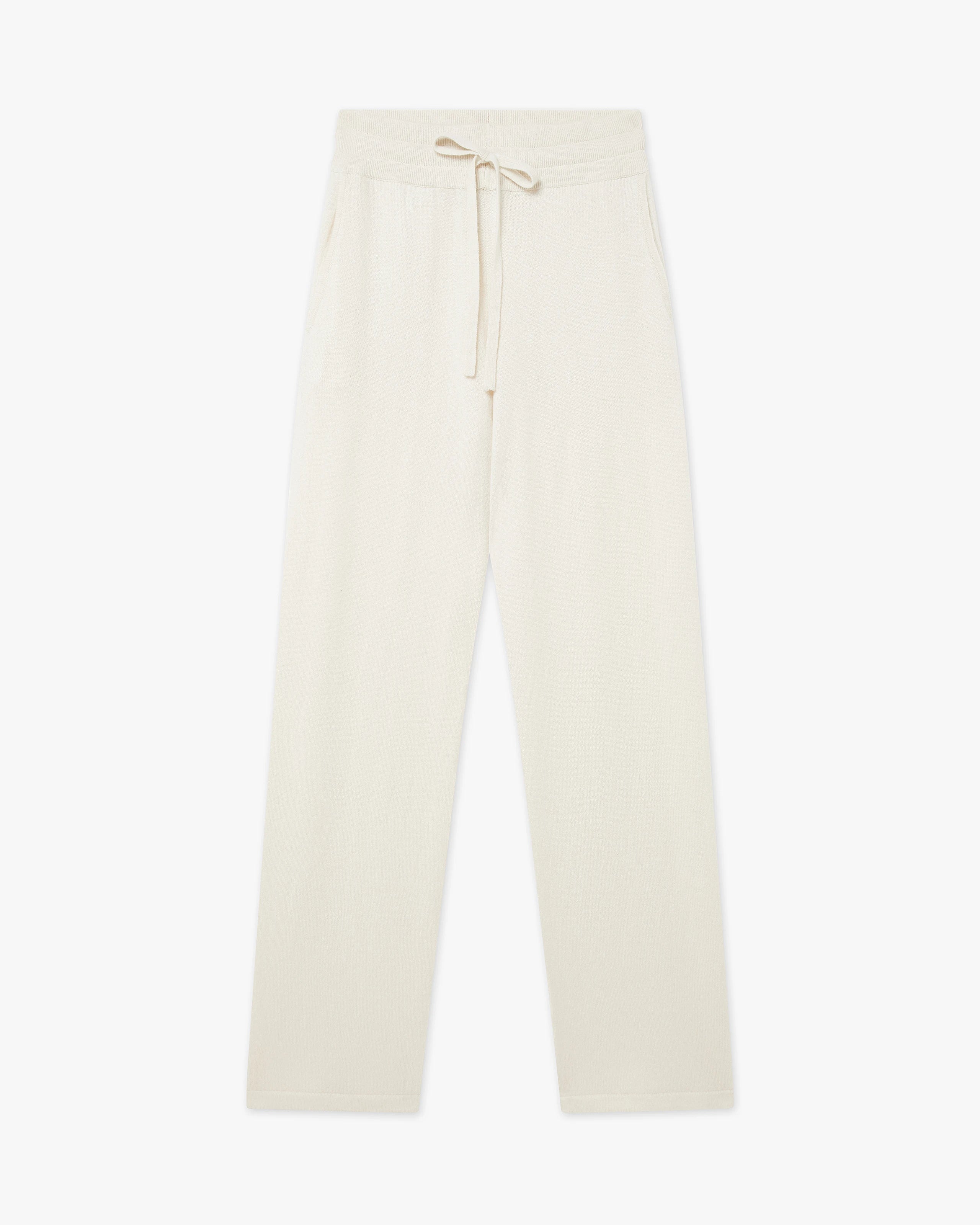 Women's Salò Sweatpants - White Cashmere