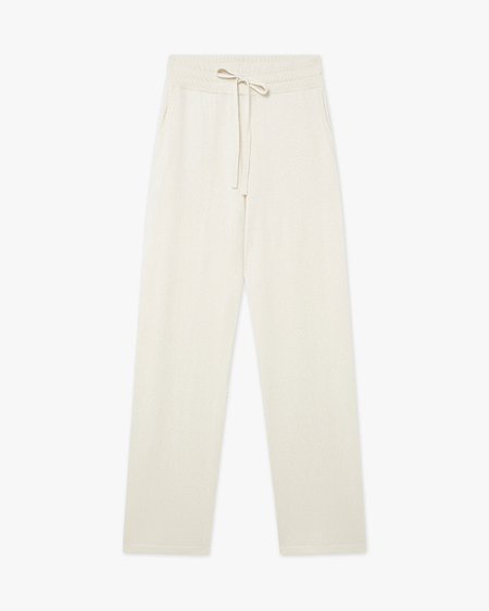 Women's Salò Sweatpants - White Cashmere