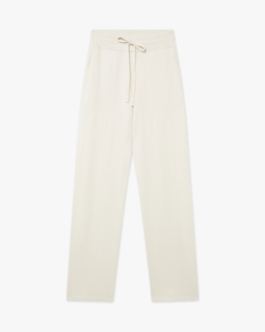 Women's Salò Sweatpants - White Cashmere