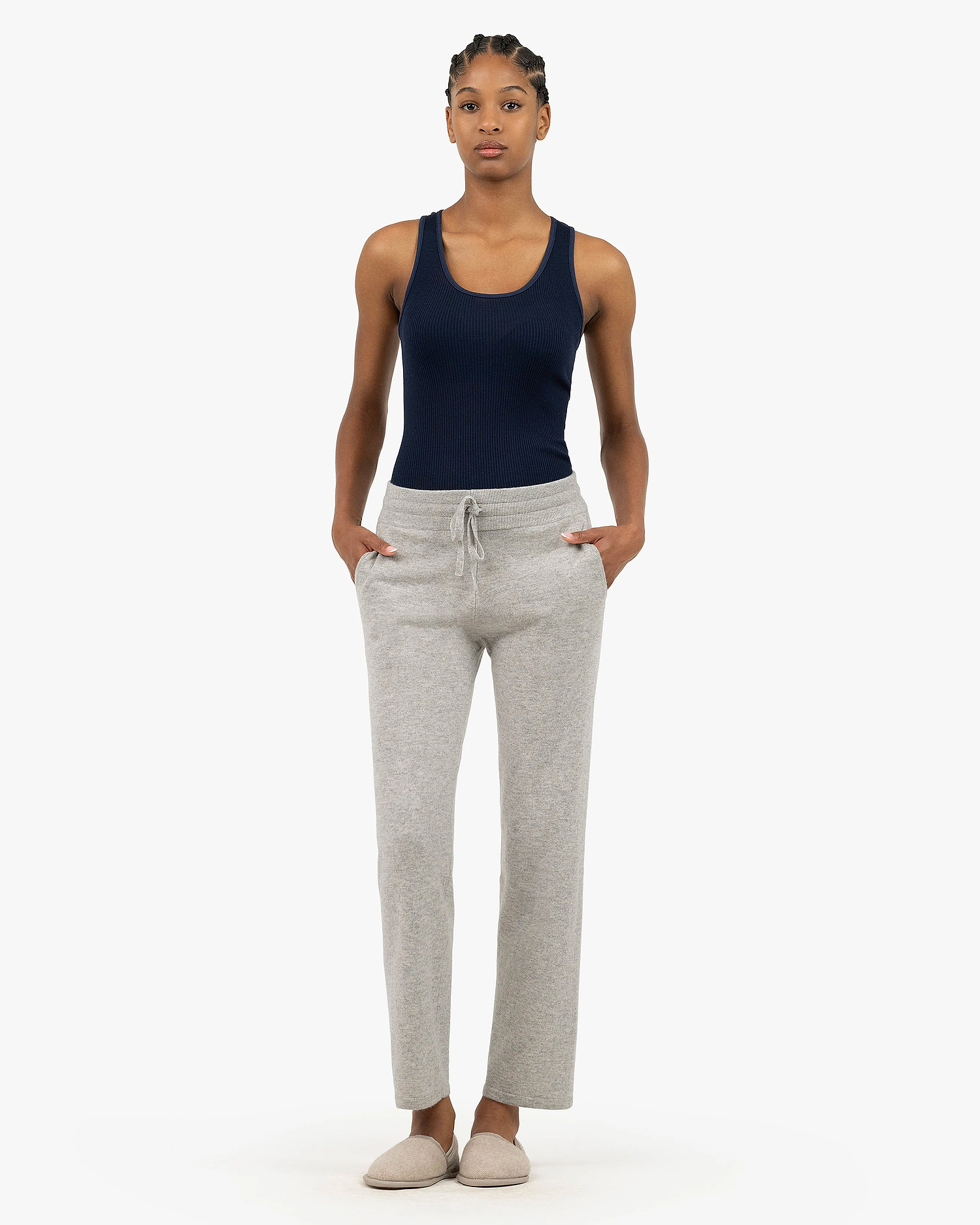 Women's Salò Sweatpants - Light Grey Cashmere