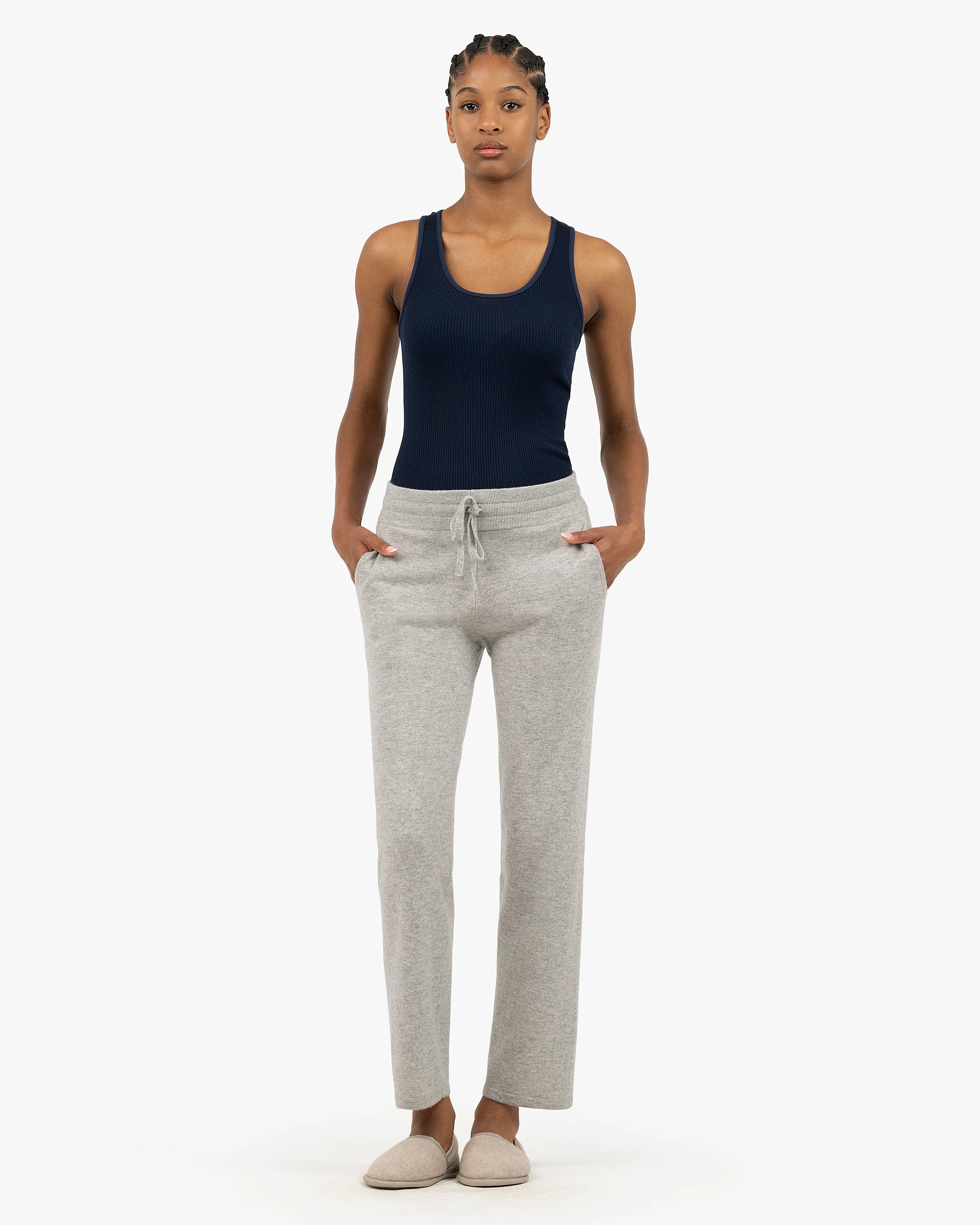 Women's Salò Sweatpants - Light Grey Cashmere