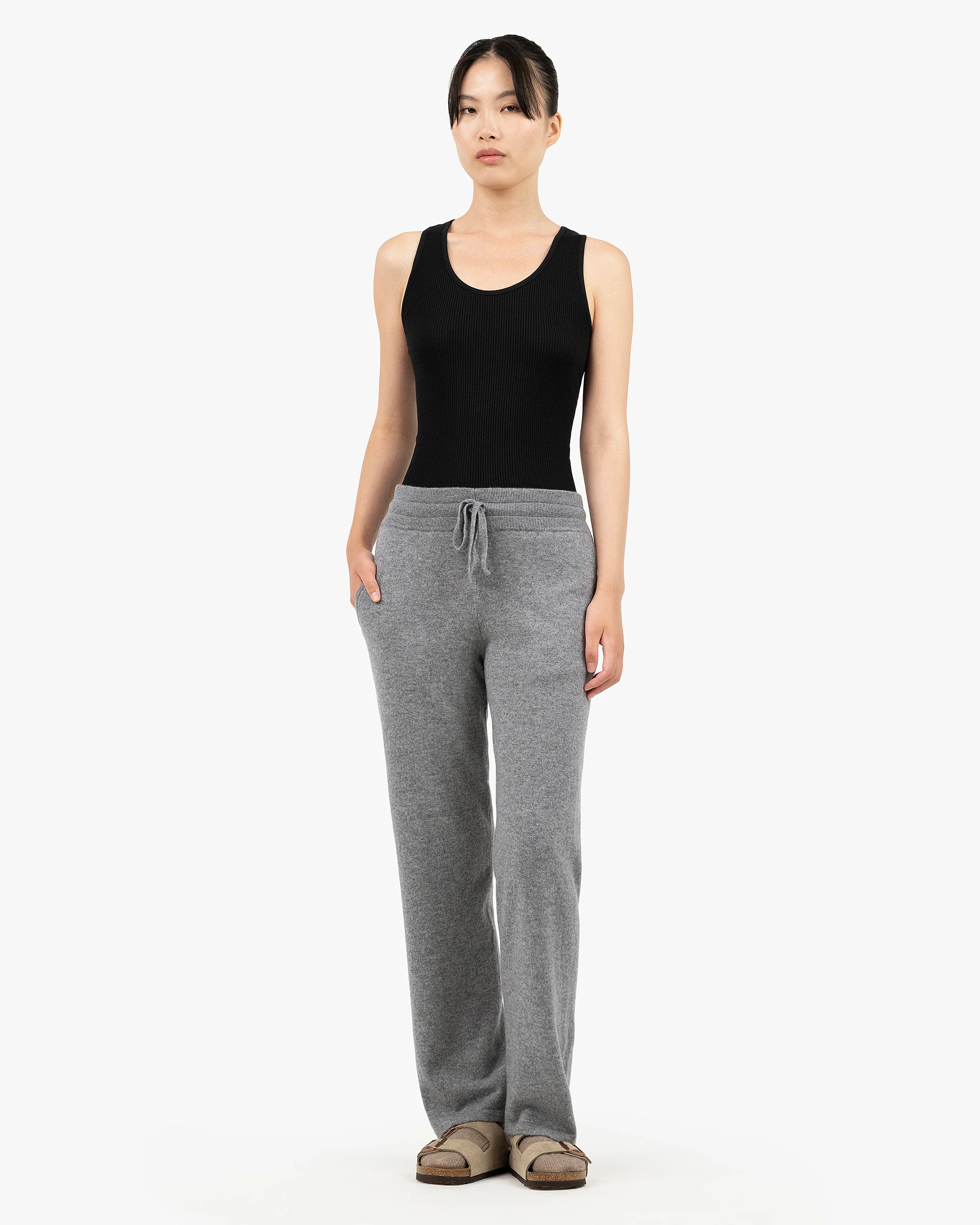 Women's Salò Sweatpants - Medium Grey Cashmere