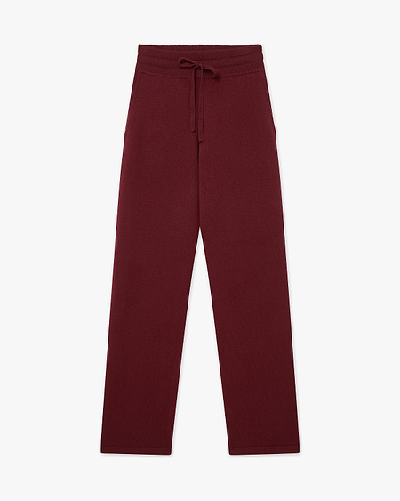 Women's Salò Sweatpants - Bordeaux Cashmere