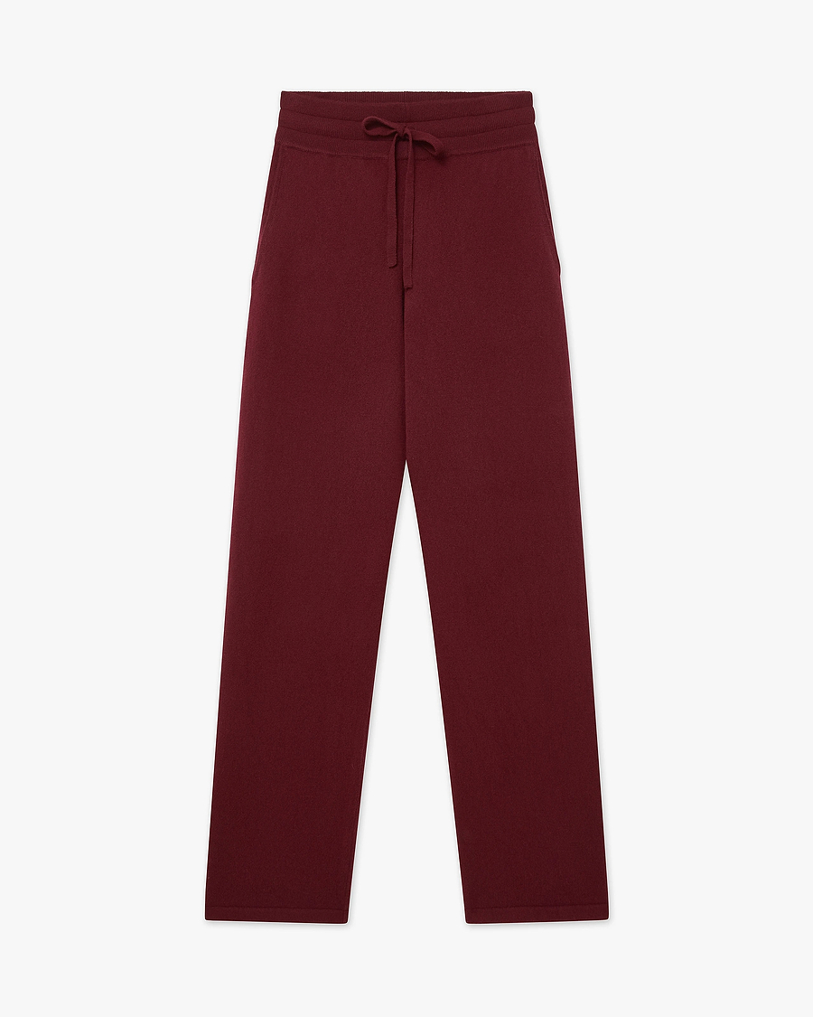 Women's Salò Sweatpants - Bordeaux Cashmere