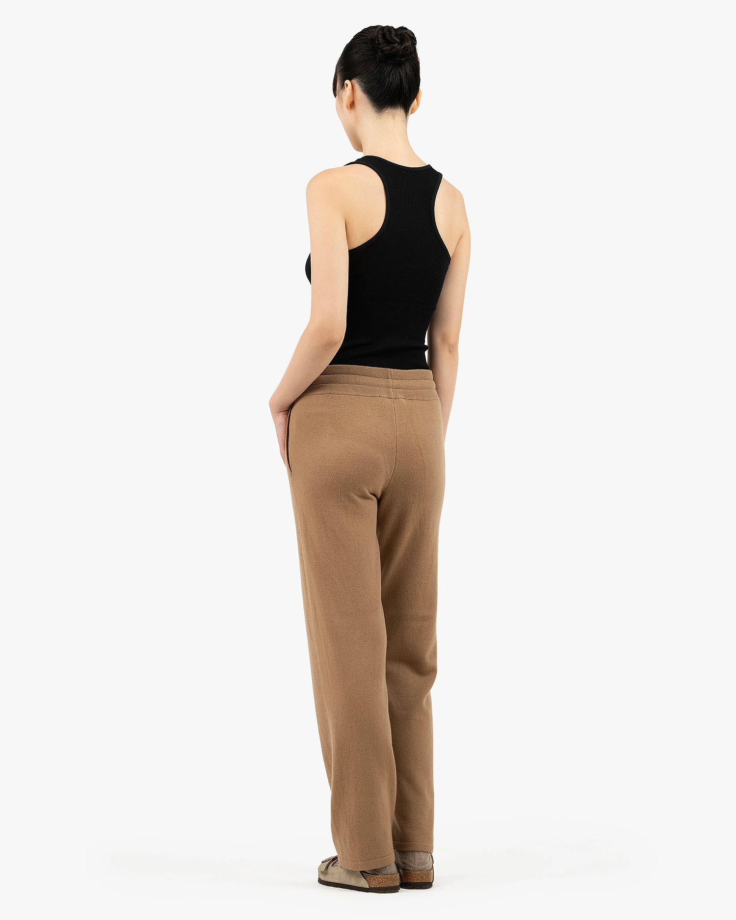 Women's Salò Sweatpants - Camel Cashmere