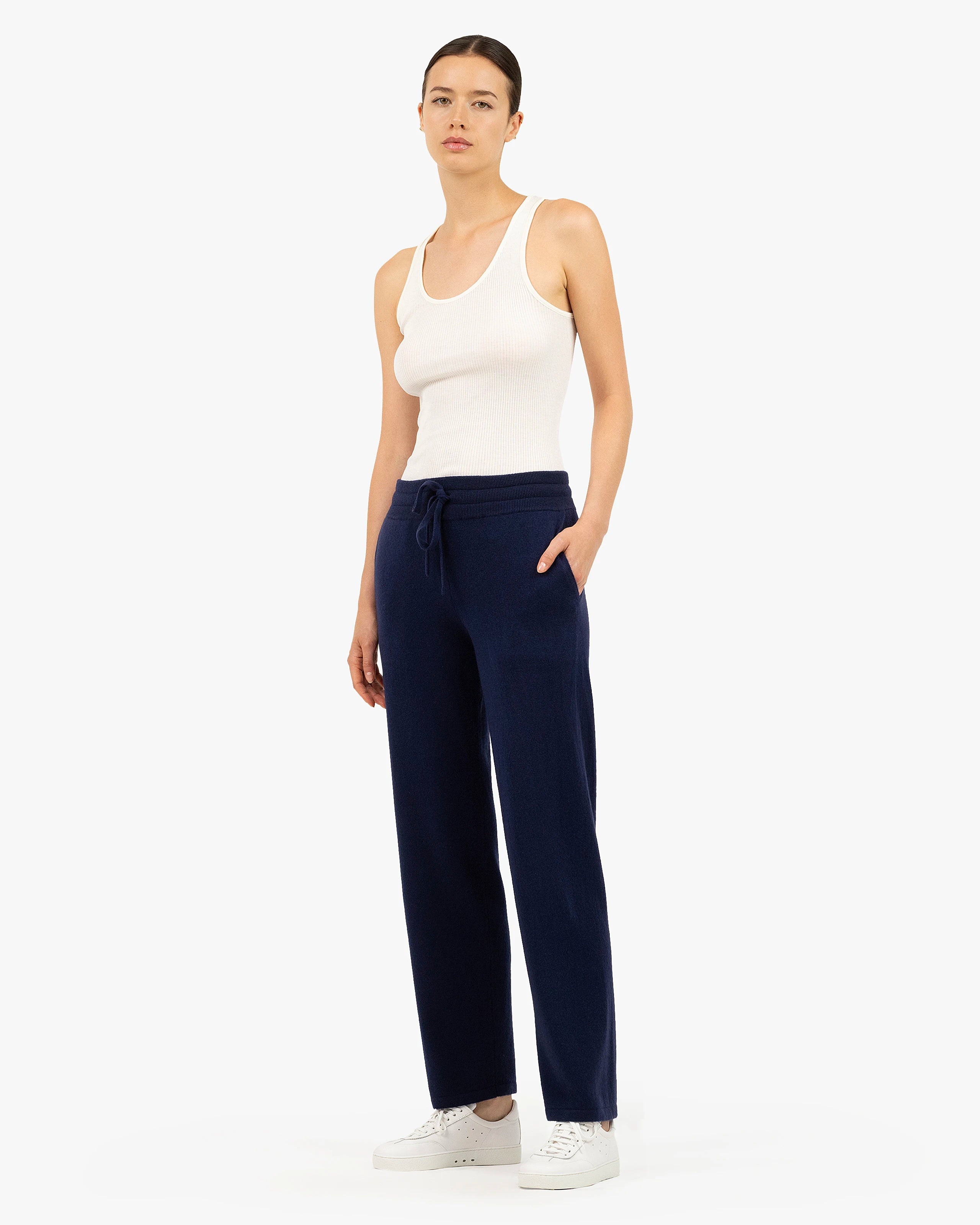 Women's Salò Sweatpants - Blue Cashmere