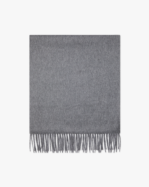 Women's Courmayeur Scarf - Grey Cashmere