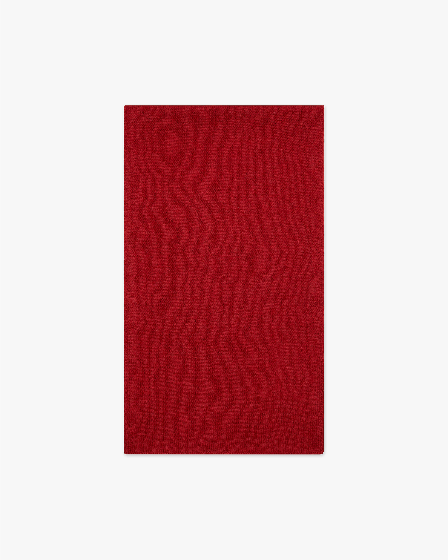 Women's Essential Scarf - Red Cashmere