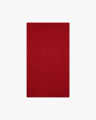 Women's Essential Scarf - Red Cashmere
