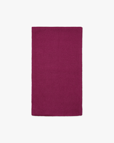 Women's Essential Scarf - Magenta Cashmere