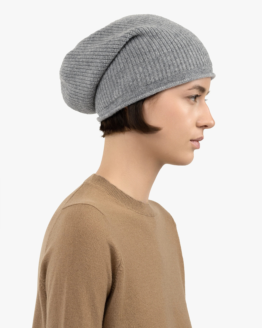 Women's Sebastian Hat - Medium Grey Cashmere