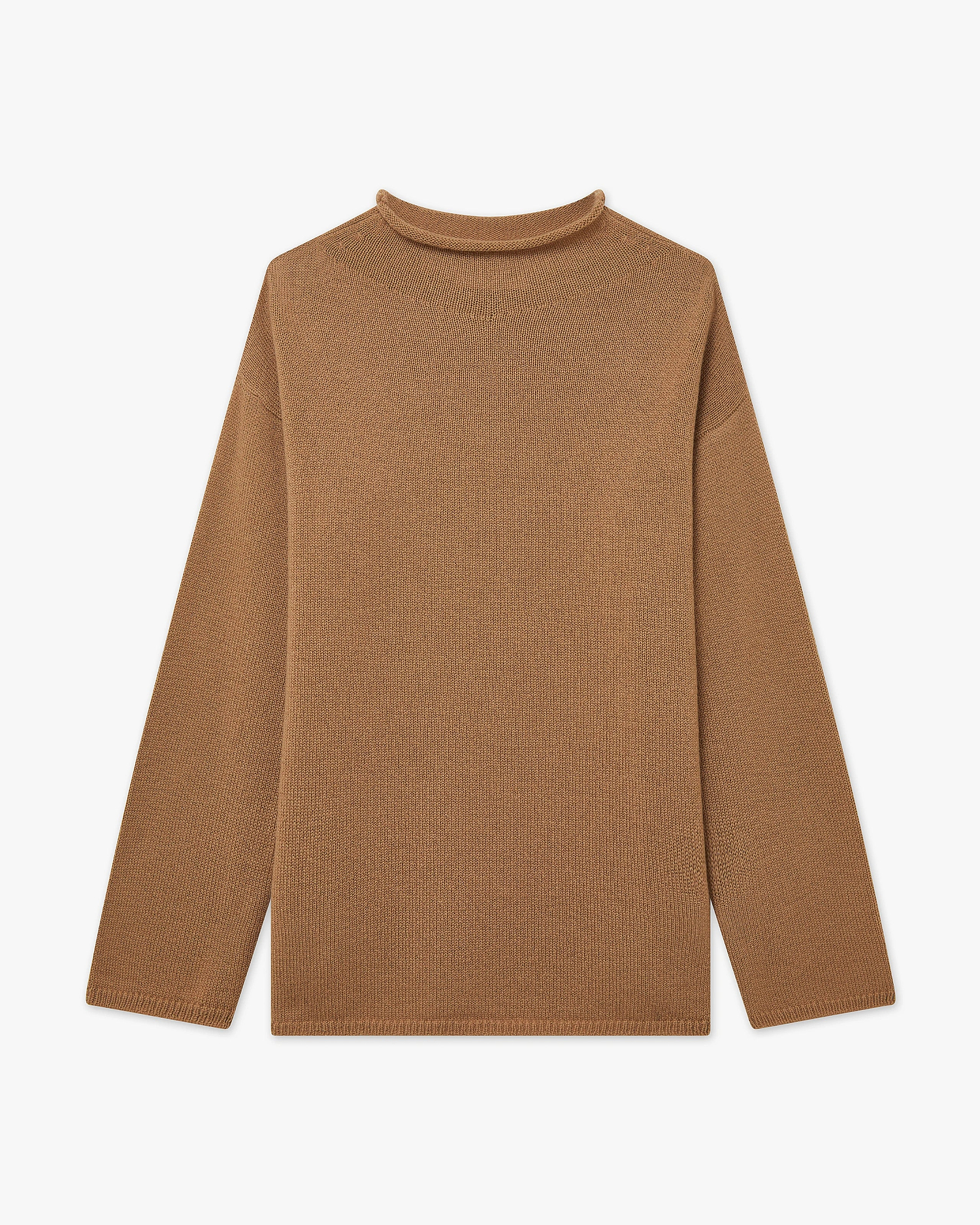 Women's Siena Sweater - Camel Merino / Cashmere