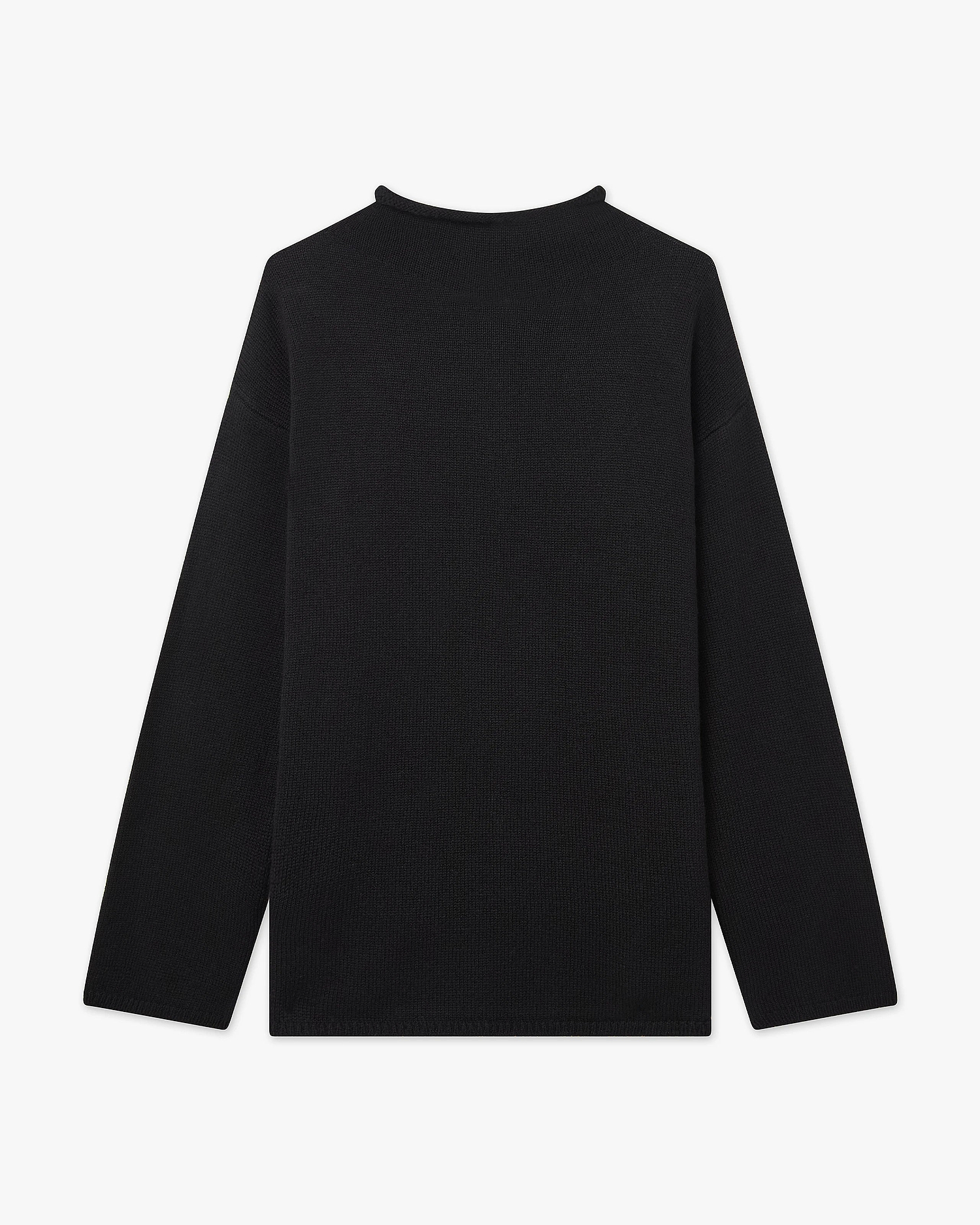 Women's Siena Sweater - Black Merino / Cashmere