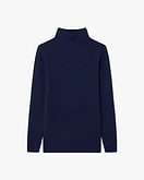 Soffio Mock Neck Pullover - Blau