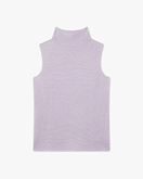Soffio Mock Neck Top Pullover - Flieder