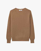 Sorapis Rundhalspullover Damen - Camel