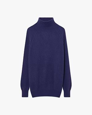 Pull Col Montant Sorapis - Bleu