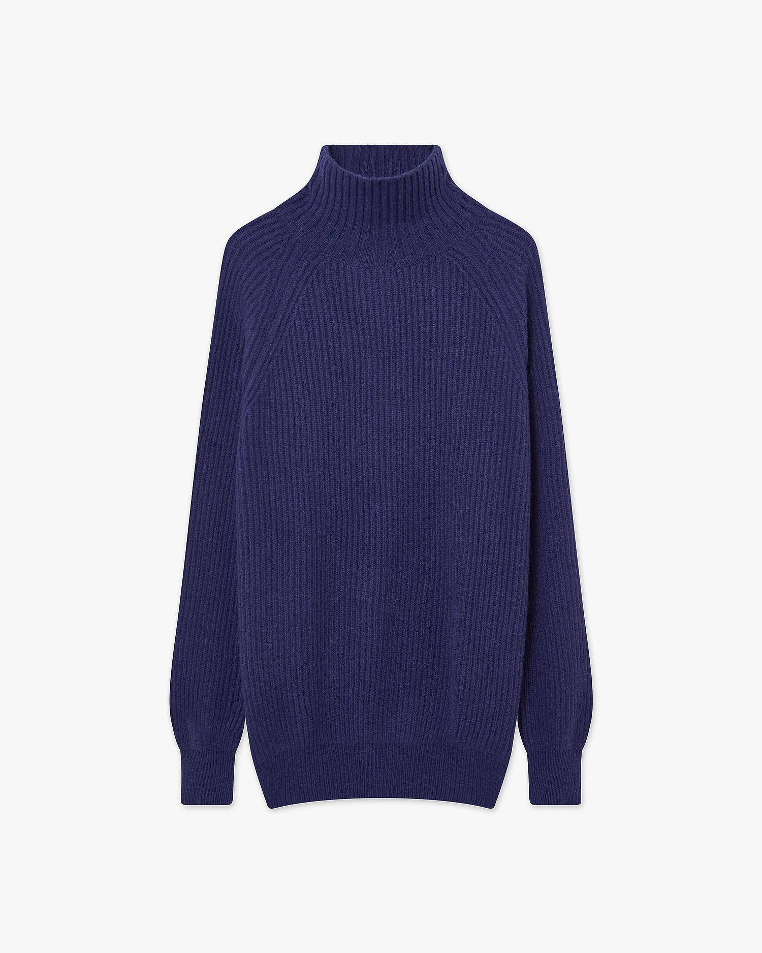 Sorapis Mock Neck Sweater - Blue Cashmere