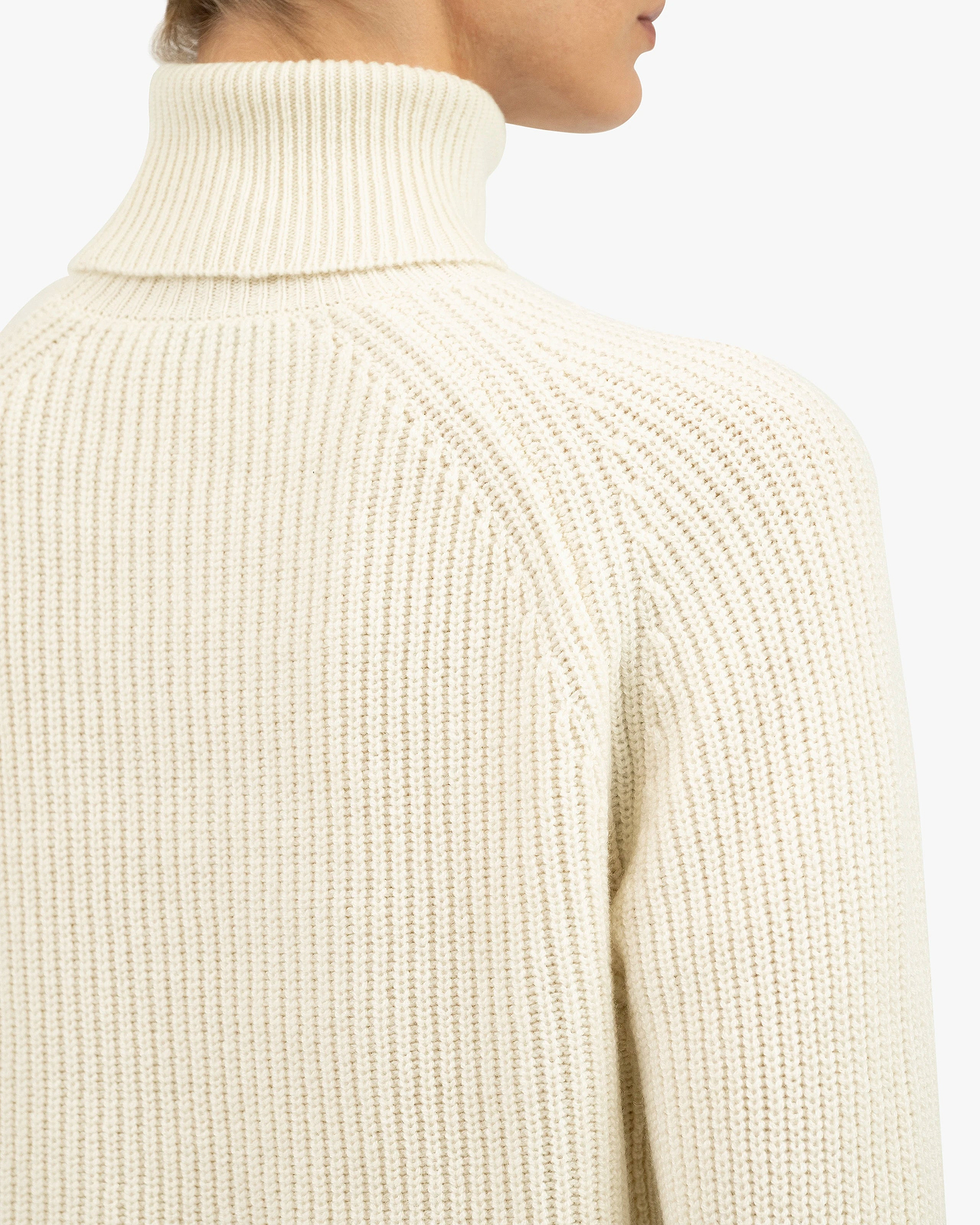 Women's Sorapis Turtleneck Sweater - White Cashmere