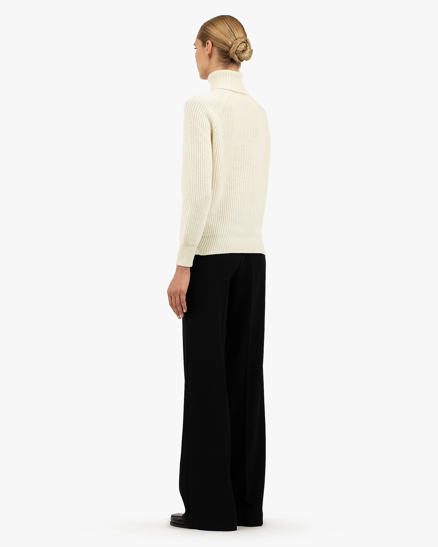 Women's Sorapis Turtleneck Sweater - White Cashmere
