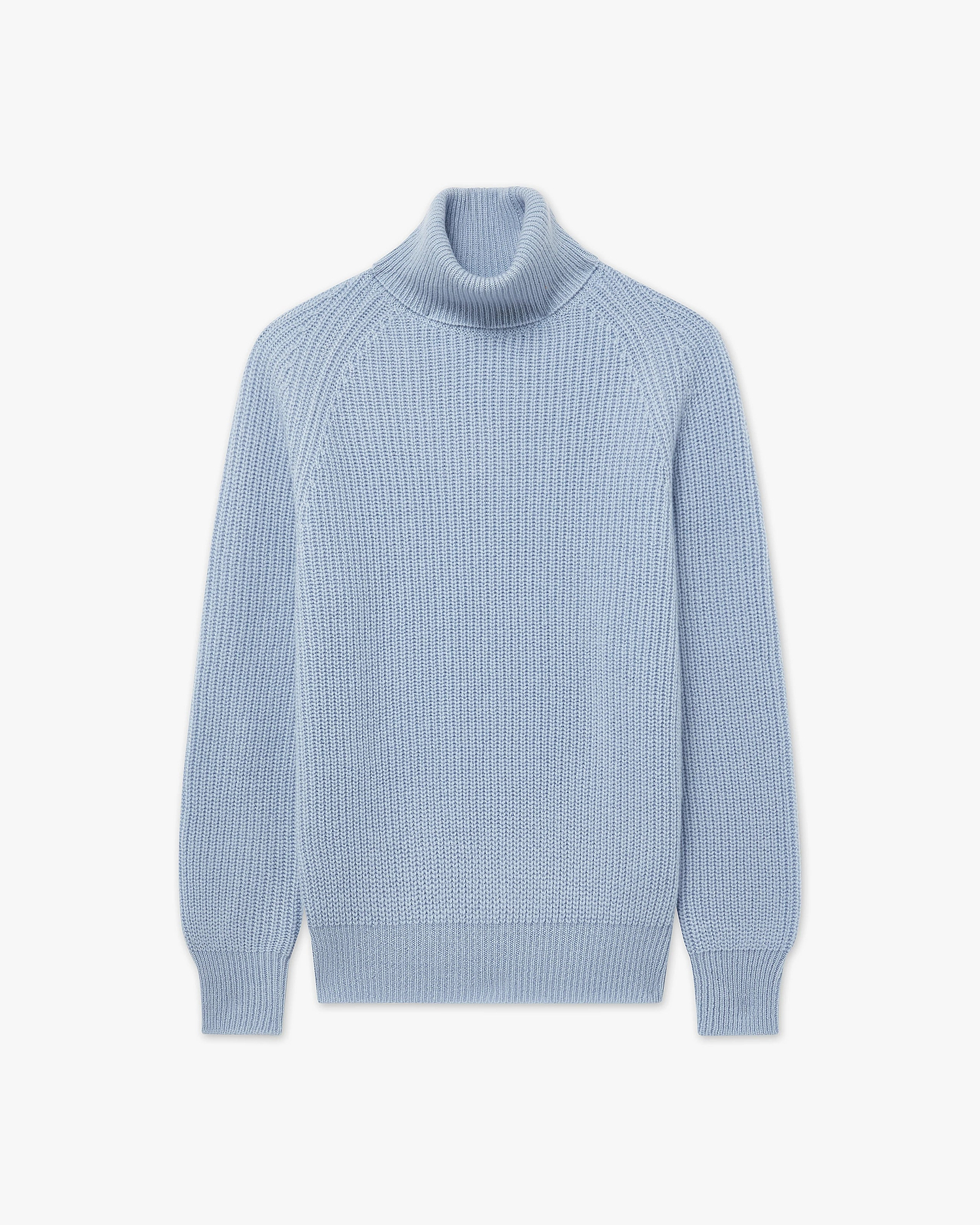 Women's Sorapis Turtleneck Sweater - Light Blue Cashmere