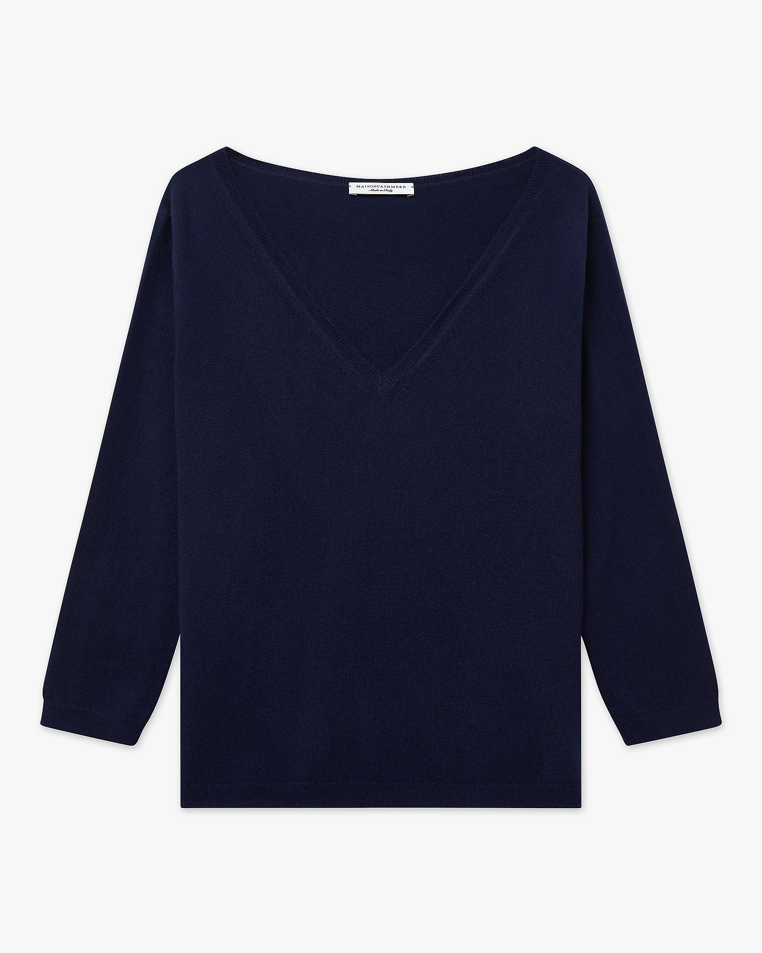 Women's Stresa V-Neck Sweater - Blue Cashmere