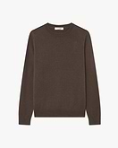 Tribeca Rundhalspullover Damen - Braun