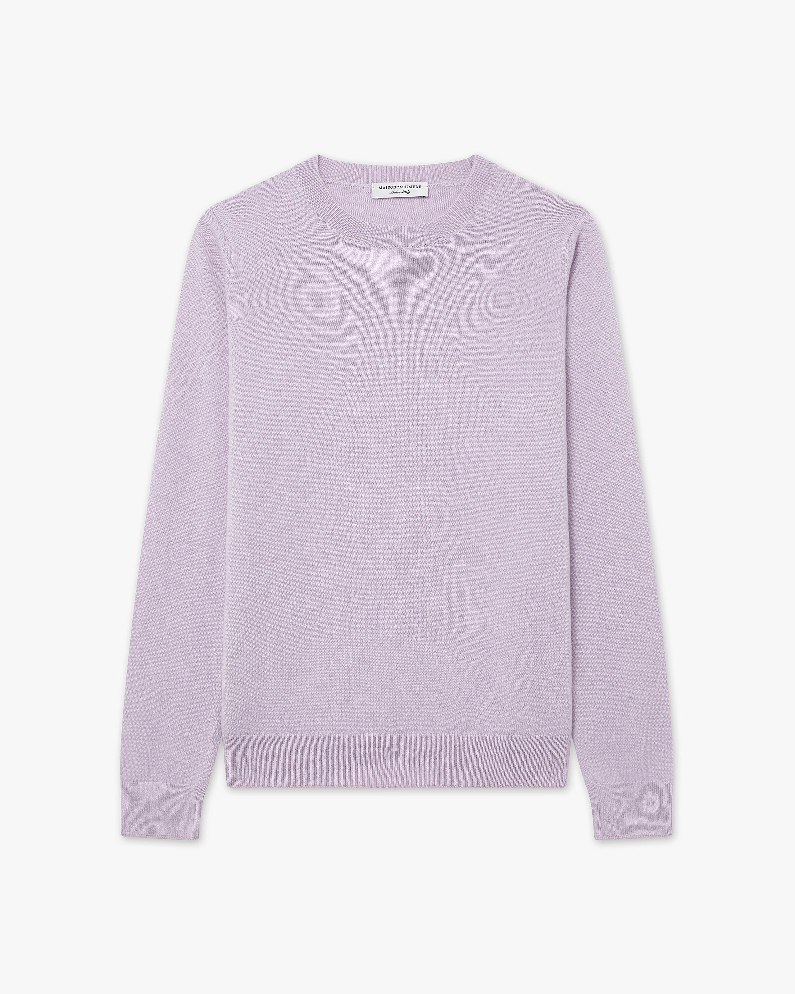 Women's Tribeca Crew Neck Sweater - Lilac Cashmere
