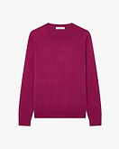 Tribeca Rundhalspullover Damen - Magenta
