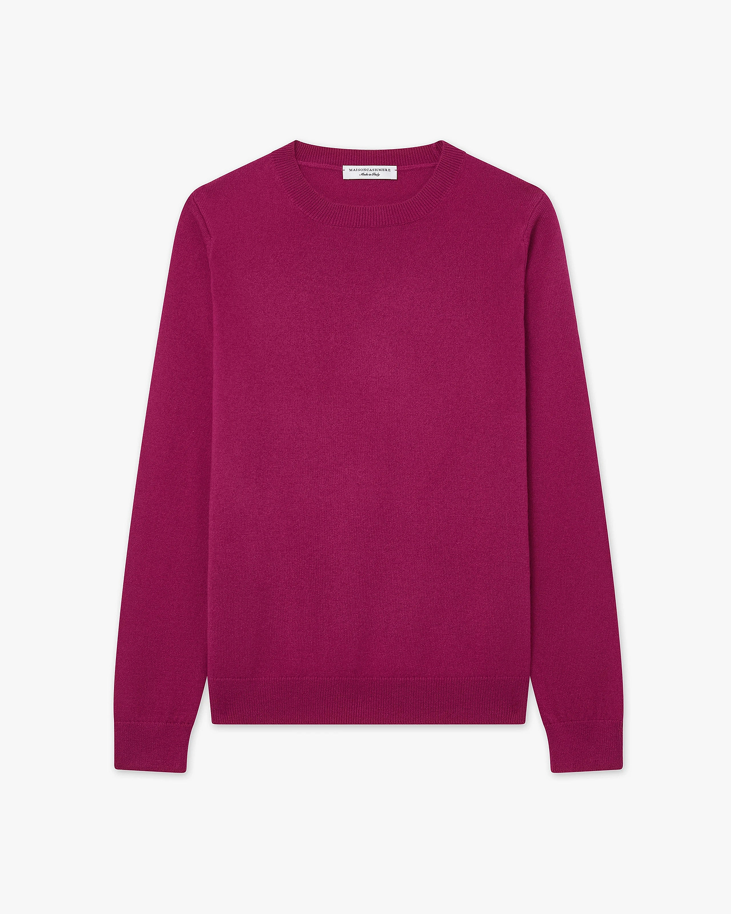 Women's Tribeca Crew Neck Sweater - Magenta Cashmere