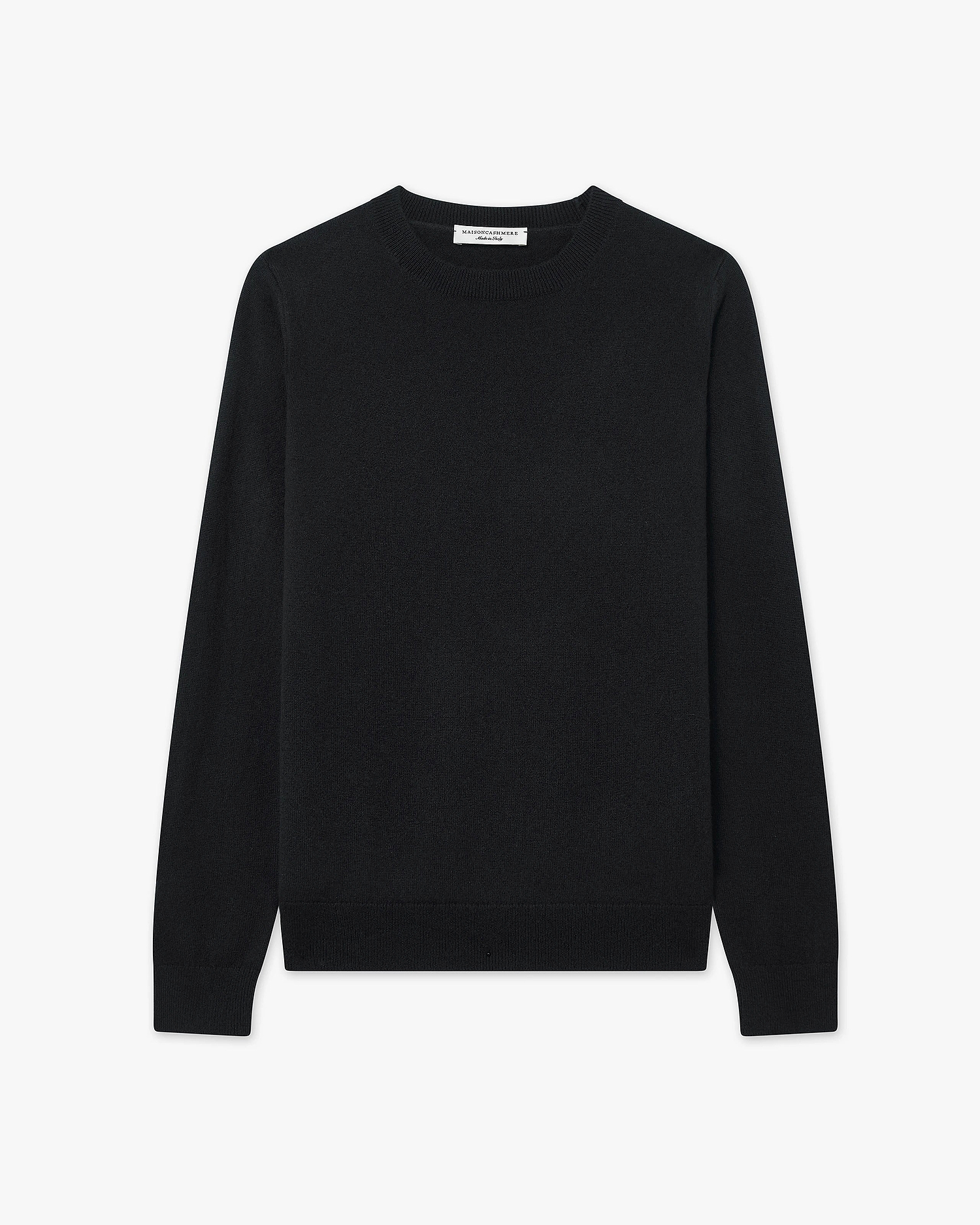Women's Tribeca Crew Neck Sweater - Black Cashmere
