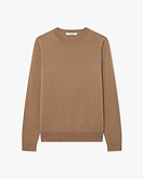 Tribeca Rundhalspullover Damen - Camel