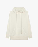 Velia Oversized Kapuzenpullover Damen - Weiß