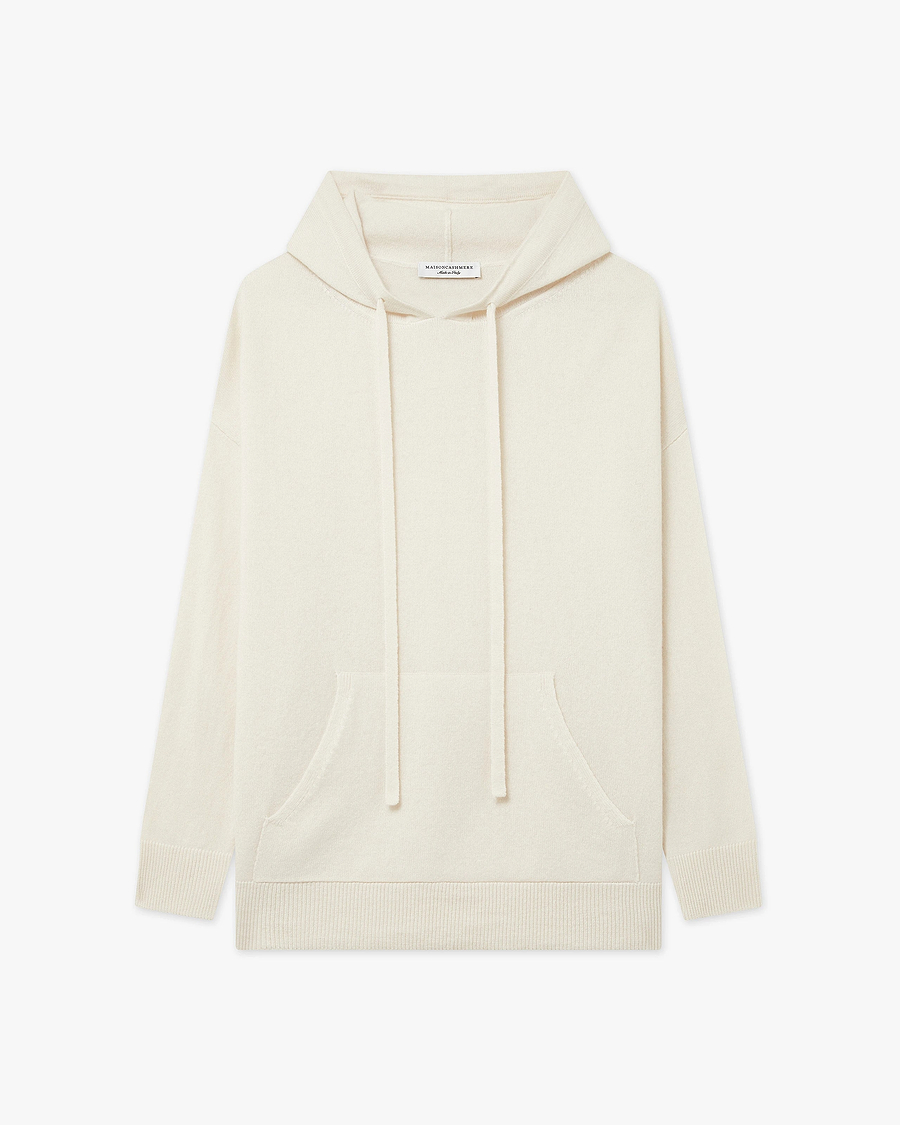 Women's Velia Maxi Hoodie - White Cashmere