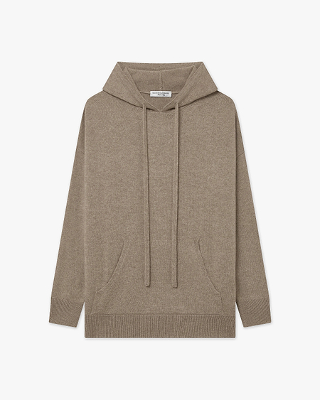 Women's Velia Maxi Hoodie - Taupe Cashmere