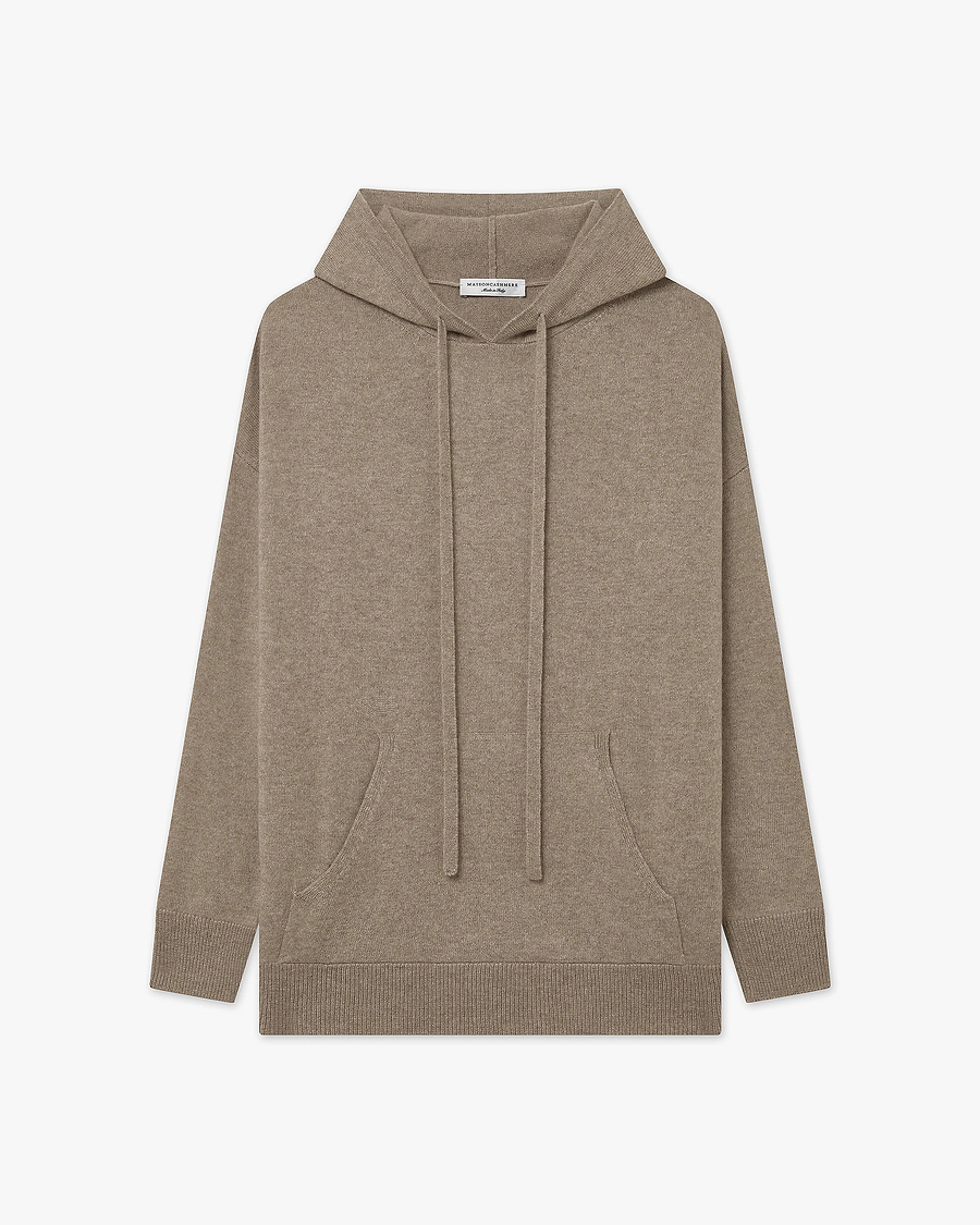 Women's Velia Maxi Hoodie - Taupe Cashmere