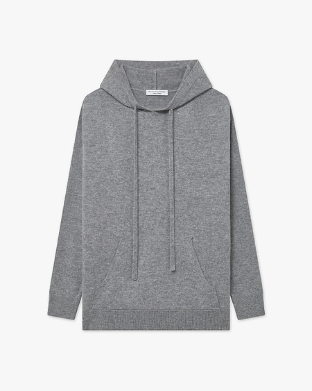 Women's Velia Maxi Hoodie - Medium Grey Cashmere