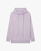 Velia Oversized Kapuzenpullover Damen - Flieder