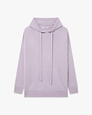 Velia Oversized Kapuzenpullover Damen - Flieder