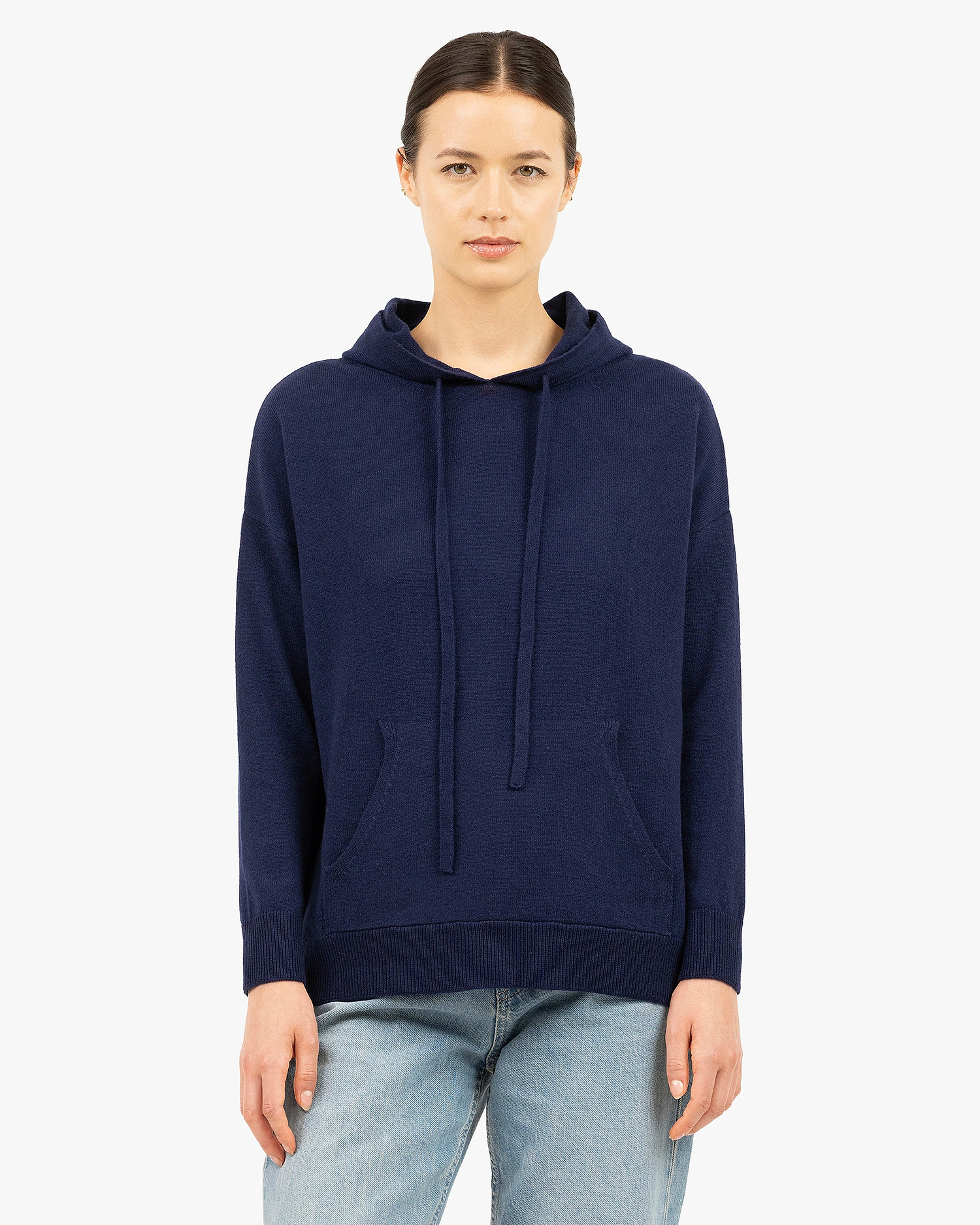 Women's Velia Maxi Hoodie - Blue Cashmere