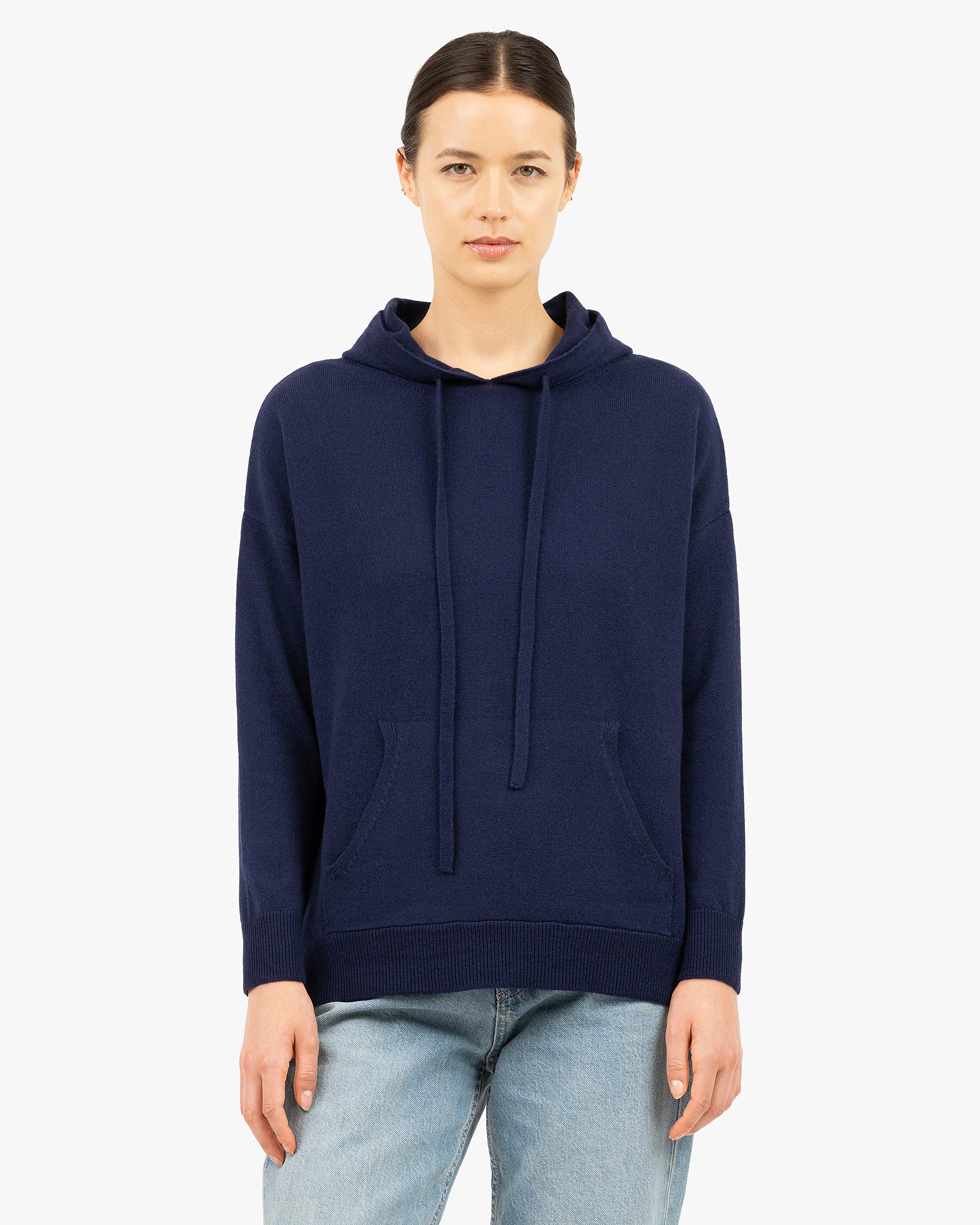 Women's Velia Maxi Hoodie - Blue Cashmere