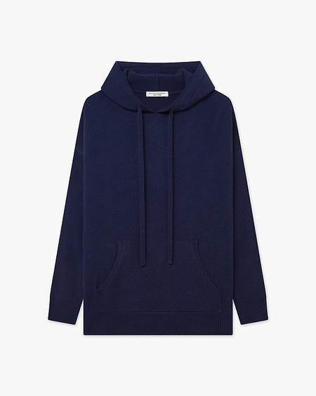 Women's Velia Maxi Hoodie - Blue Cashmere