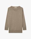 Velia Oversized Pullover - Taupe