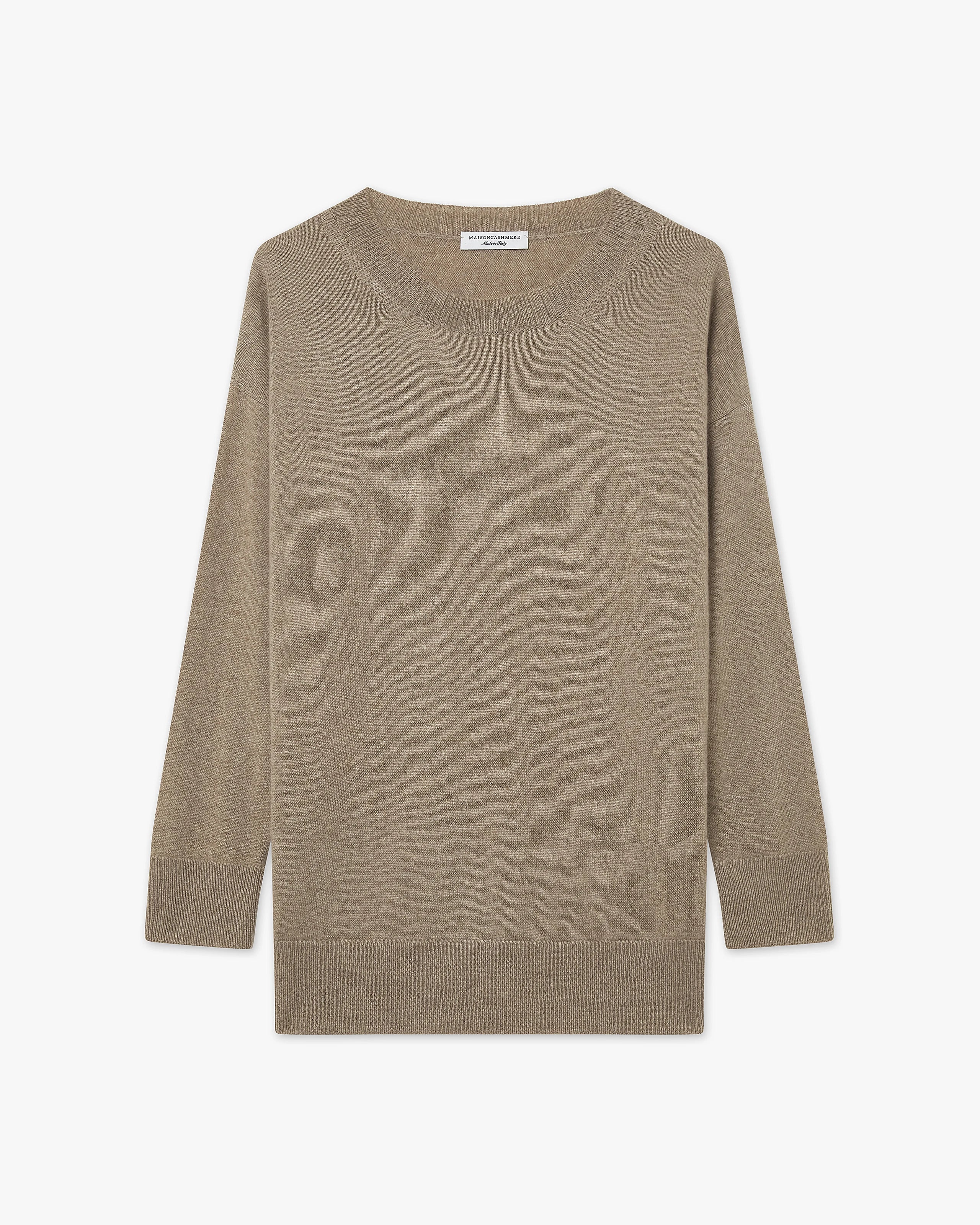 Velia Maxi Sweater - Taupe Cashmere