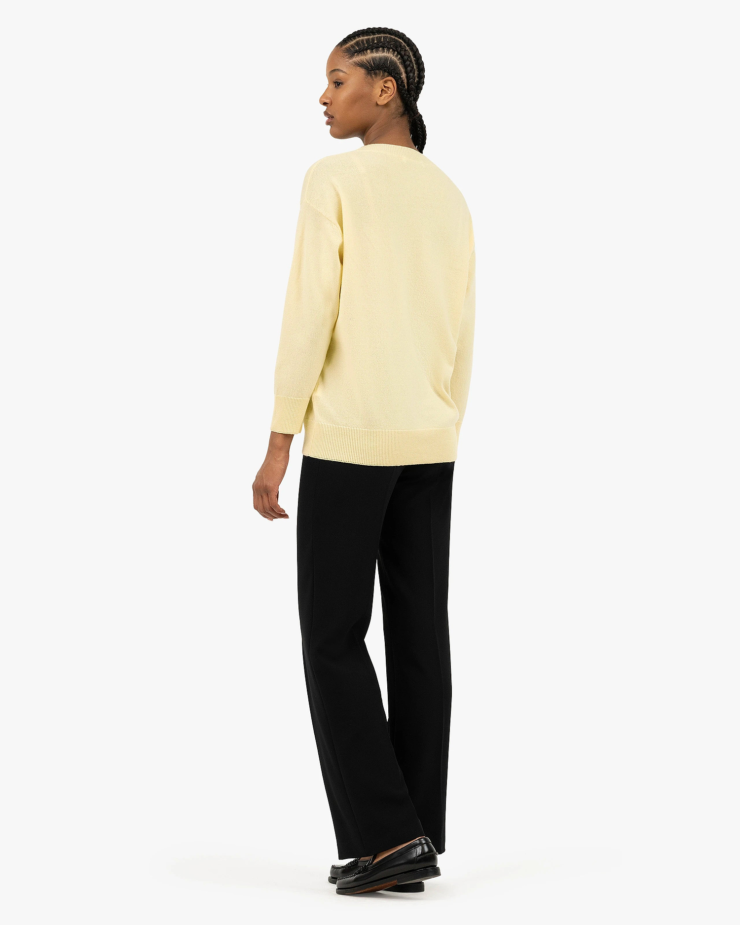 Velia Maxi Sweater - Yellow Cashmere