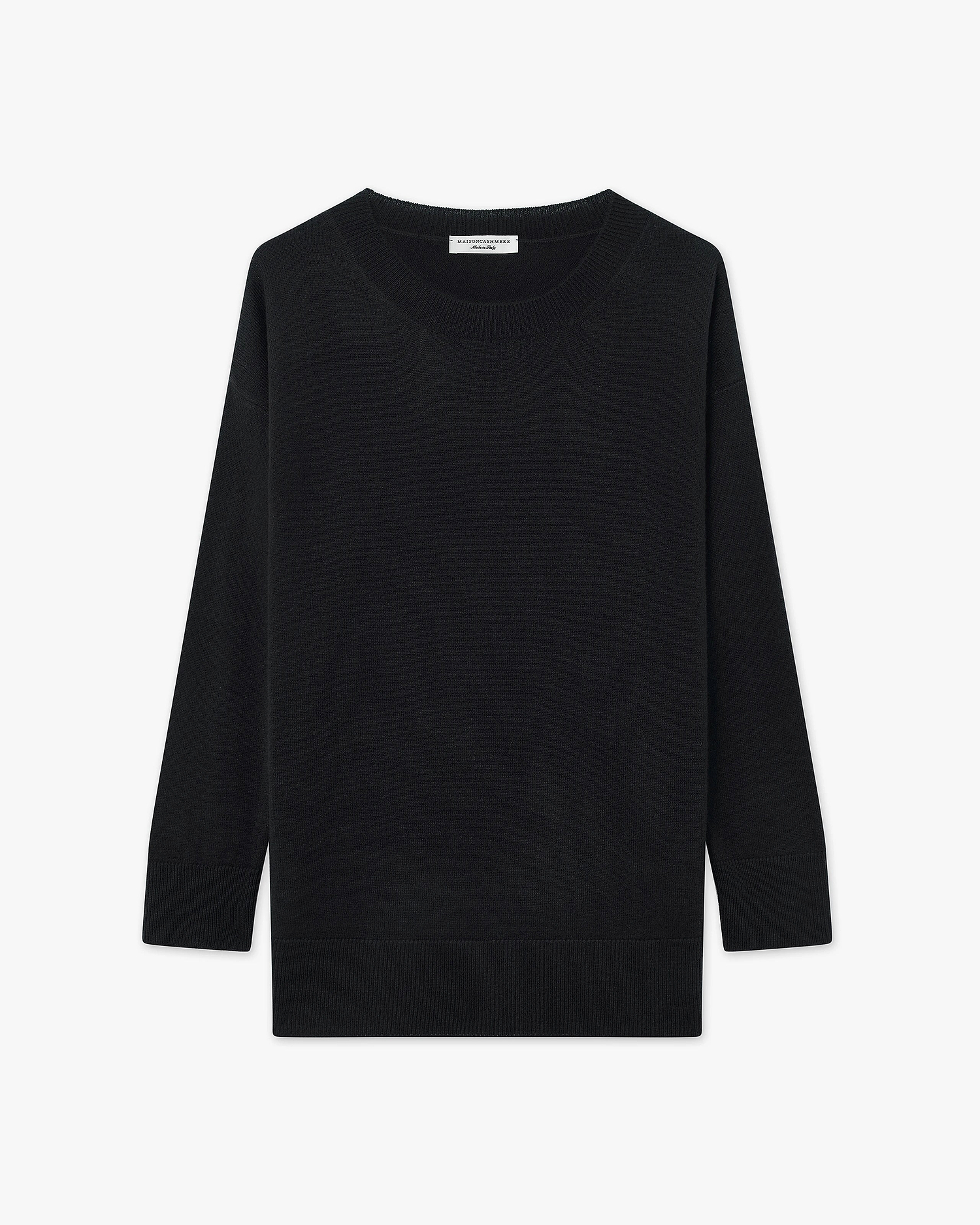 Velia Maxi Sweater - Black Cashmere