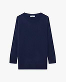 Velia Oversized Pullover - Blau